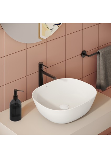 Origin A4255736WTC YÜKSEK LAVABO Bataryası, Mat Siyah