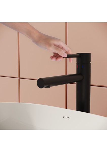 Origin A4255736WTC YÜKSEK LAVABO Bataryası, Mat Siyah
