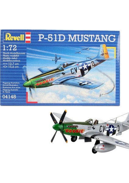 P-51D Mustang-1:72 ÖLÇEK-4148
