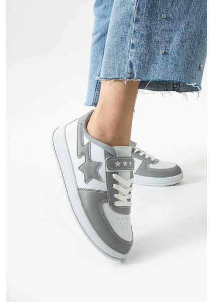 Unisex Çocuk Yetişkin Günlük Okul Yürüyüş Sneaker Unisex Spor Ayakkabı Stars Genç Sneaker