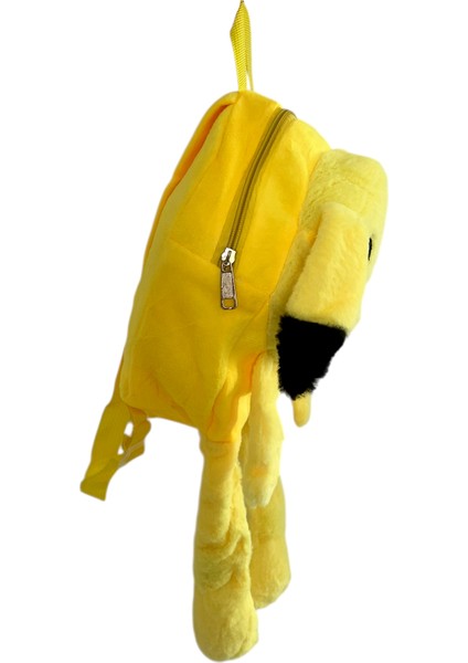 Pikachu Çanta Pelüş Işıksız Sarı Pikaçu Peluş 50 cm