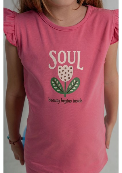 Lale Baskılı Kız Çocuk Takım 50361 fiyatları