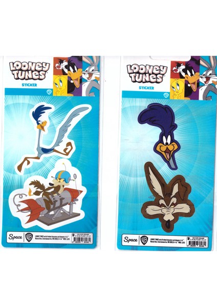 Looney Tunes Road Runner Kyote Stıcker STC-381662