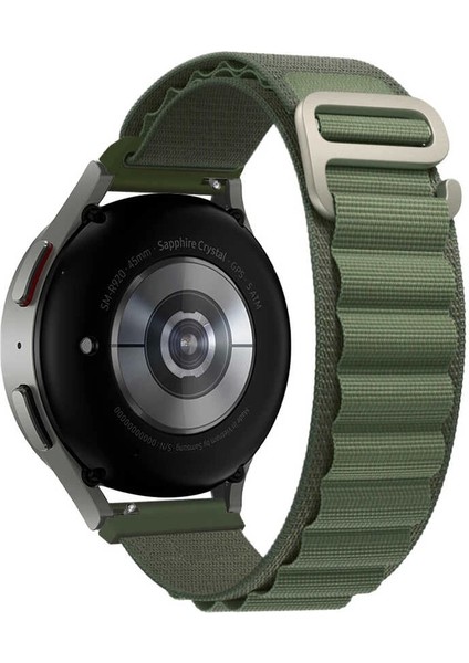Xiaomi Redmi Watch 5 Active Alpine Loop Metal Toka Örgü Işleme Kordon Premium Kayış Krd-74