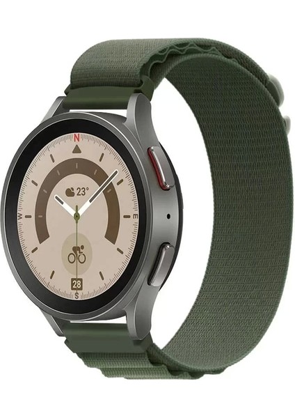 Xiaomi Redmi Watch 5 Active Alpine Loop Metal Toka Örgü Işleme Kordon Premium Kayış Krd-74