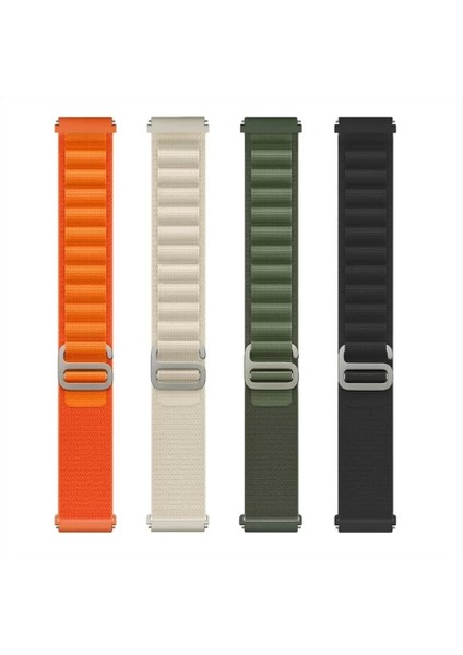Xiaomi Redmi Watch 5 Active Alpine Loop Metal Toka Örgü Işleme Kordon Premium Kayış Krd-74