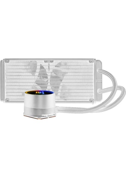 Deep 240MM (LGA1700/AM4/AM5) Argb Beyaz Fanlı Sıvı Soğutma Sistemi