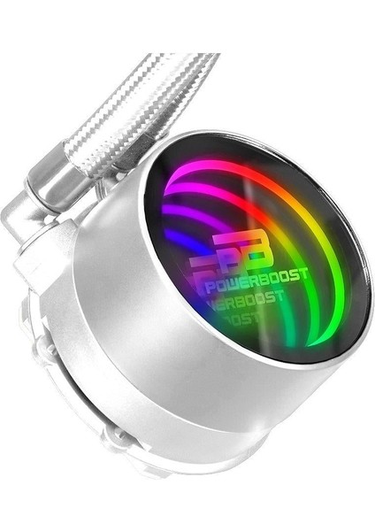 Deep 240MM (LGA1700/AM4/AM5) Argb Beyaz Fanlı Sıvı Soğutma Sistemi