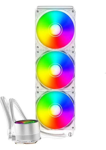 Deep 360W (LGA1700/AM4/AM5) Argb Beyaz Fanlı Sıvı Soğutma Sistemi fiyatları