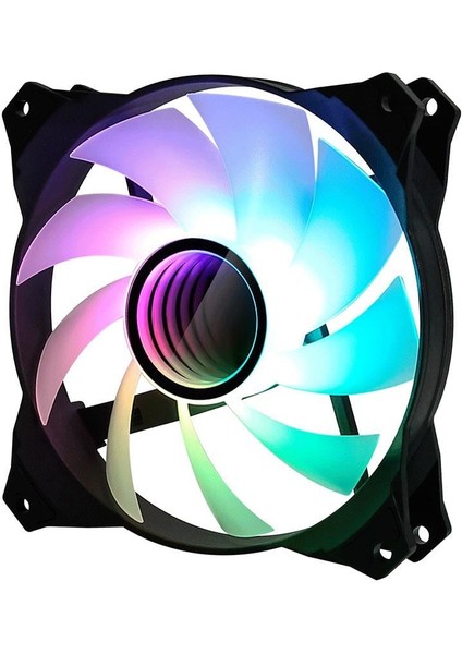 120MM 1200RPM Sonsuzluk Efektli Argb Kasa Fanı