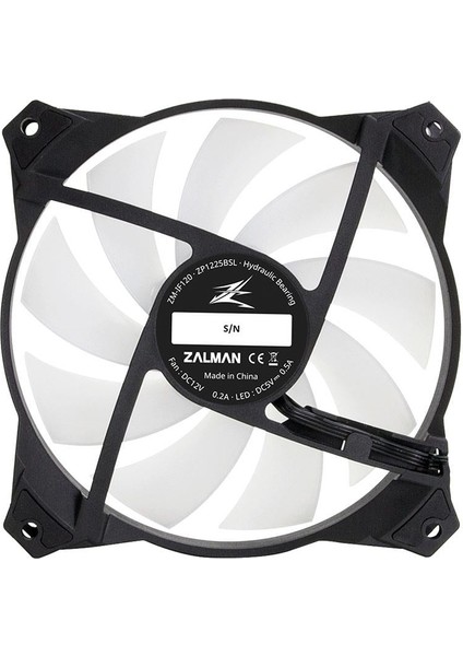 120MM 1200RPM Sonsuzluk Efektli Argb Kasa Fanı