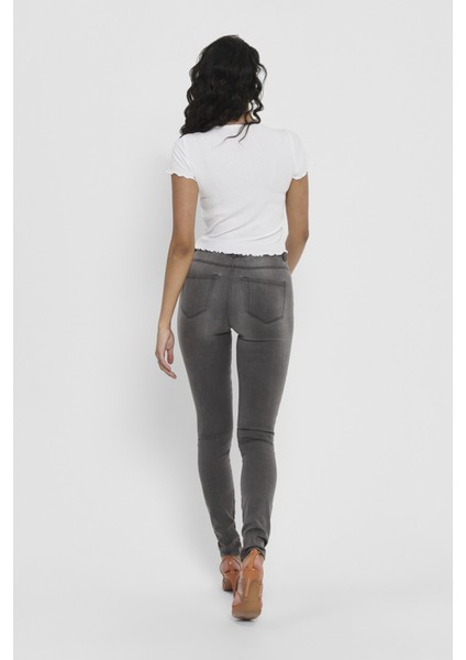 Kadın Kısa Kollu Fırfırlı Crop T-Shirt - 15201206 Onlemma fırsatları