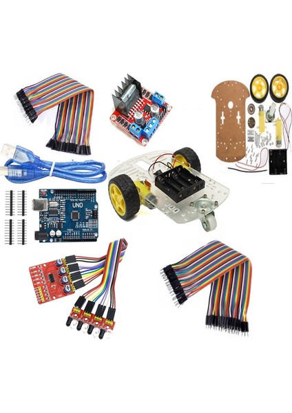 Çizgi Izleyen Robot Meb Yarışmalarına Uygun Set Arduino Meb Tübitak Yarışma