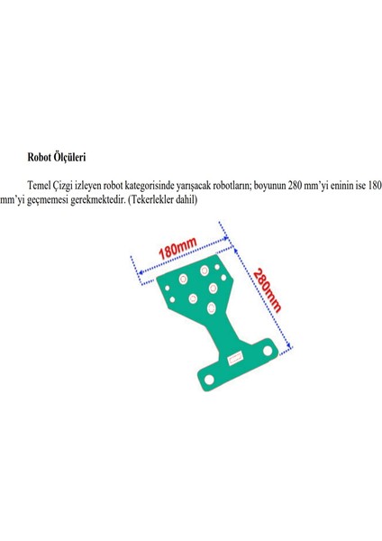 Çizgi Izleyen Robot Meb Yarışmalarına Uygun Set Arduino Meb Tübitak Yarışma