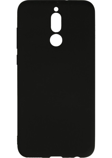 Huawei Mate 10 Lite Kılıf Nano Içi Kadife Silikon - Siyah Bstmy