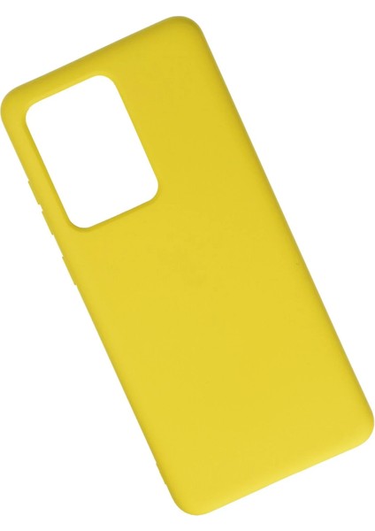 Samsung Galaxy S20 Ultra Kılıf Nano Içi Kadife Silikon - Sarı Bstmy fiyatları