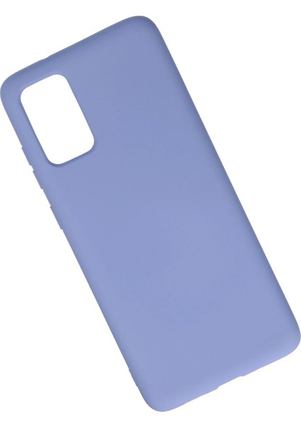 Samsung Galaxy S20 Plus Kılıf Nano Içi Kadife Silikon - Lila Bstmy