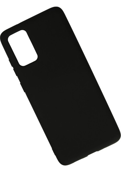 Samsung Galaxy S20 Plus Kılıf Nano Içi Kadife Silikon - Siyah Bstmy