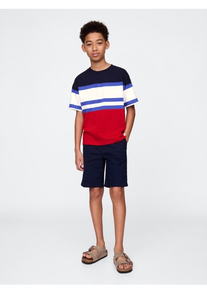 Erkek Çocuk Çizgili Relaxed Original T-Shirt fiyatları