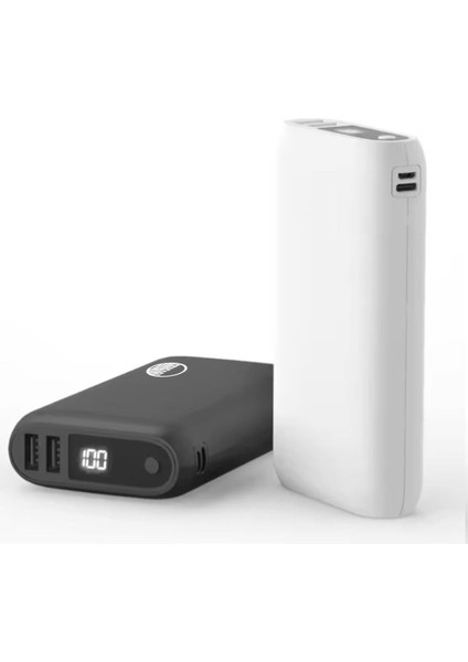 20.000 Mah 2x Usb-A Çıkışlı 5V 2.1A Dijital Gösterge Powerbank modelleri
