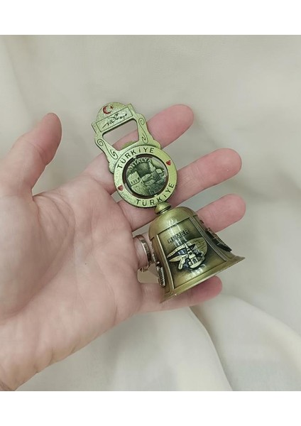 Zil Çan Resepsion Otel Okul Sallama Zili Metal Dümen Nostalji Müzikal Antalya Görseli fiyatları