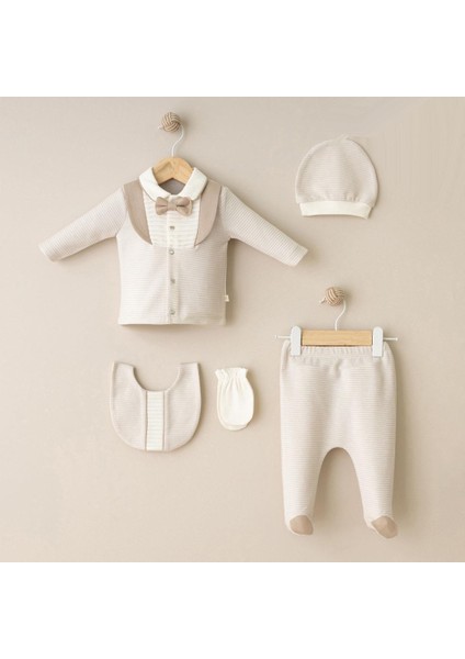 Premium Erkek 5li Set Kahve