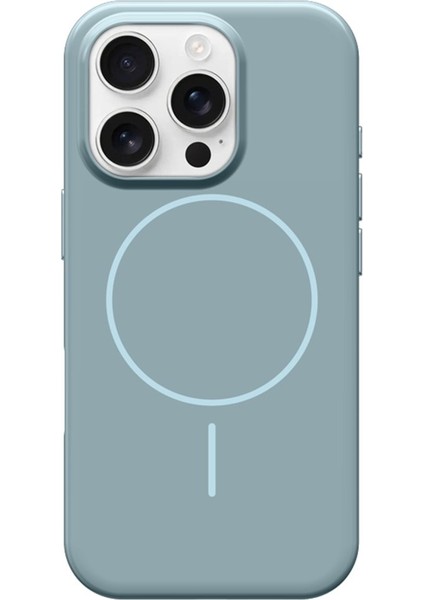 Apple iPhone 16 Pro Max Magsafe Şarj Özellikli Mikrofiber Iç Astarlı Polikarbonat Kapak Kılıf