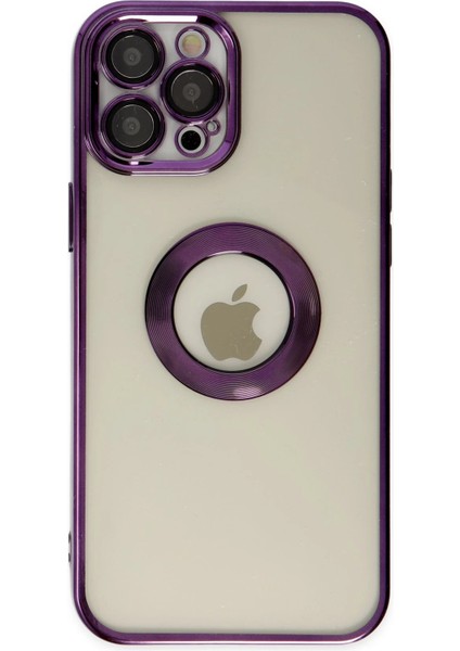 Iphone 12 Pro Max Kılıf Slot Silikon - Mor Bstmy