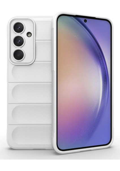 Samsung Galaxy M14 5g Kılıf Optimum Silikon - Krem Bstmy