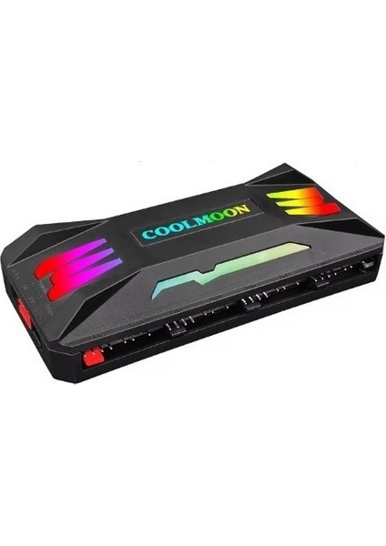 Coolmoon Pa1 - Argb &pwm Controller - Siyah