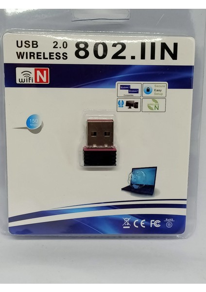 Wıfı Adaptör 150 Mbps Uydu Uyumlu Pix-Link LV-UW01