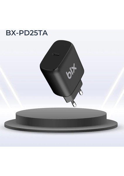 BX-PD25TA 25W Hızlı Şarj / Pd Port iPhone / / Android Uyumlu Seyahat Şarjı Adaptörü fiyatları