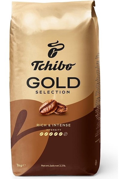 Gold Selection Çekirdek Kahve 1000 gr x 4 Adet