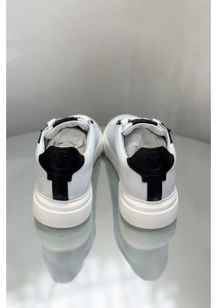 Kadın Stunny Lace-Up Bağcıklı Sneakers - Beyaz/siyah fırsatları