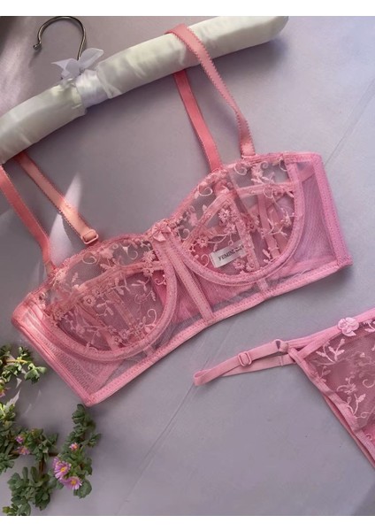 Pınk Blıss Bralet Set