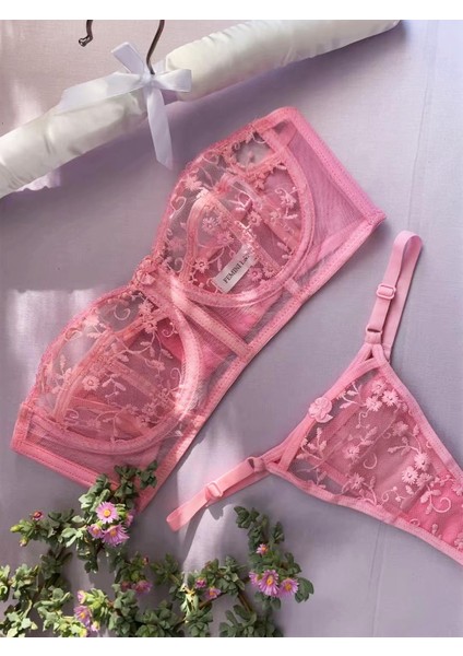 Pınk Blıss Bralet Set