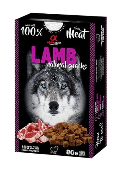 Doğal Atıştırmalık Kuzu Etli Köpek Ödülü 80 gr