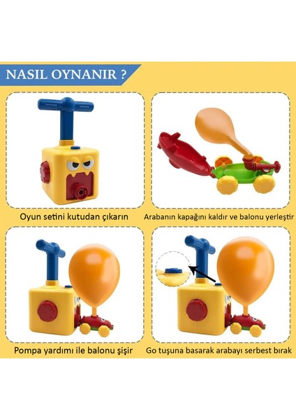 Balon Fırlatıcılı Araba Oyun Seti fırsatları
