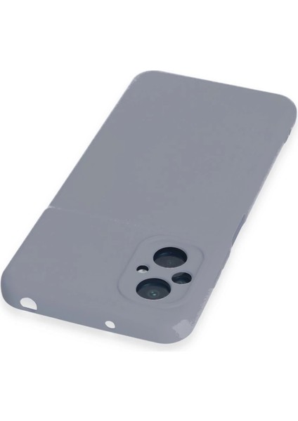 Xiaomi Poco M5 Kılıf Nano Içi Kadife Silikon - Gri Bstmy