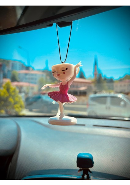 Ballerina Cappuccino Araç Süsü Brainrot Figür Tiktok Ai Karakter Tung Tung Sevgilisi Meme Figür