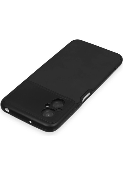 Xiaomi Poco M5 Kılıf Loop Deri Silikon - Siyah Bstmy