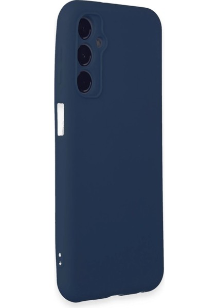 Samsung Galaxy M34 5g Kılıf First Silikon - Lacivert Bstmy