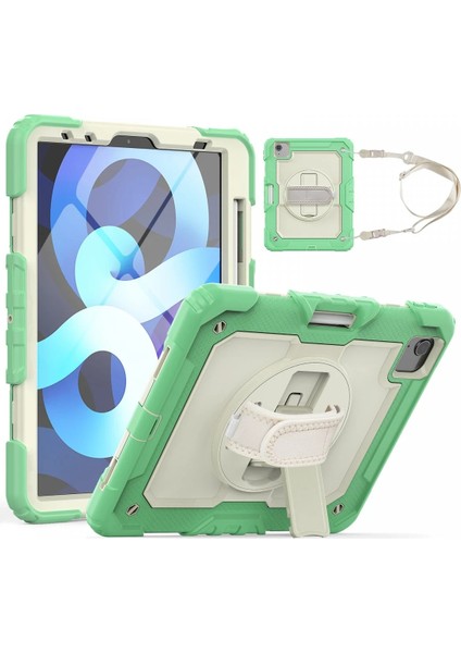 Ipad Pro 11 (2020) Kılıf Strap New Tablet Kapak - Yeşil Bstmy