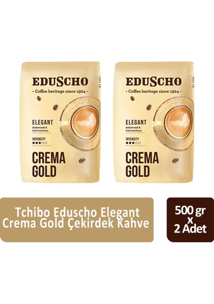 Eduscho Elegant Crema Gold 500 gr x 2 Adet