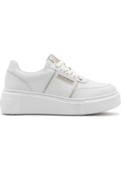 Kadın Baraga Lace-Up Bağçıklı Sneakers - Beyaz