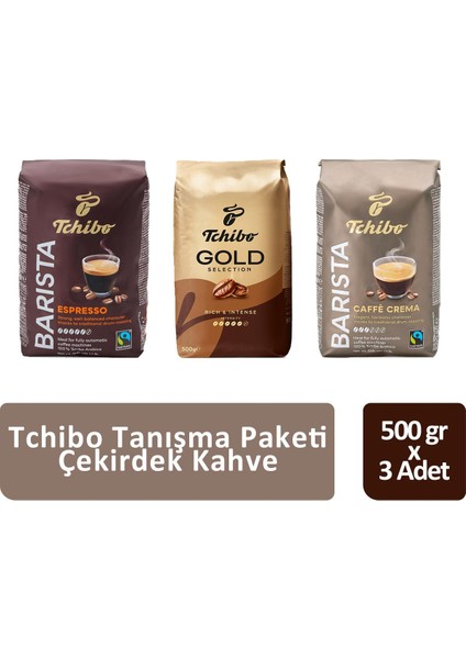 Tanışma Paketi Çekirdek Kahve 500 gr x 3 Adet