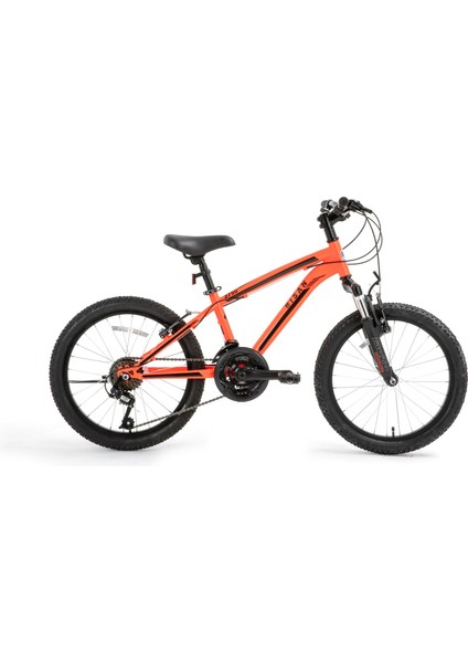 Kds 2750 Çocuk Bisikleti 29 cm V Fren 20 Jant 18 Vites Neon Turuncu Siyah