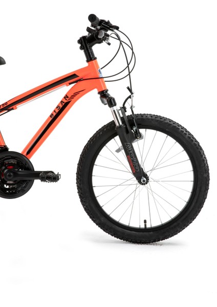 Kds 2750 Çocuk Bisikleti 29 cm V Fren 20 Jant 18 Vites Neon Turuncu Siyah