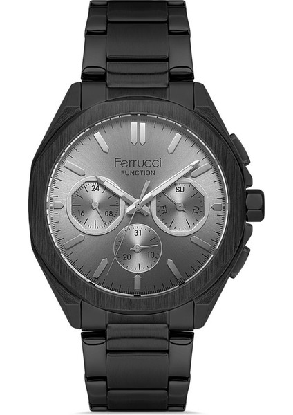 FER.03551M.05 Çelik Kordon Erkek Kol Saati