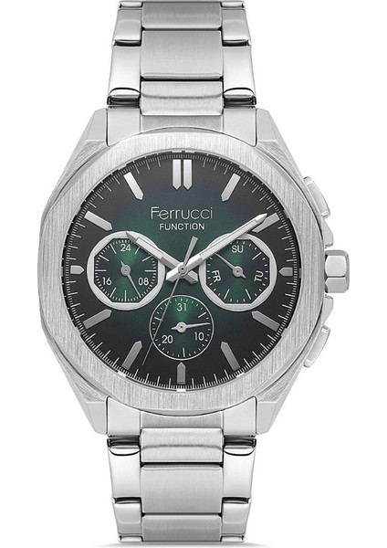 FER.03551M.04 Çelik Kordon Erkek Kol Saati